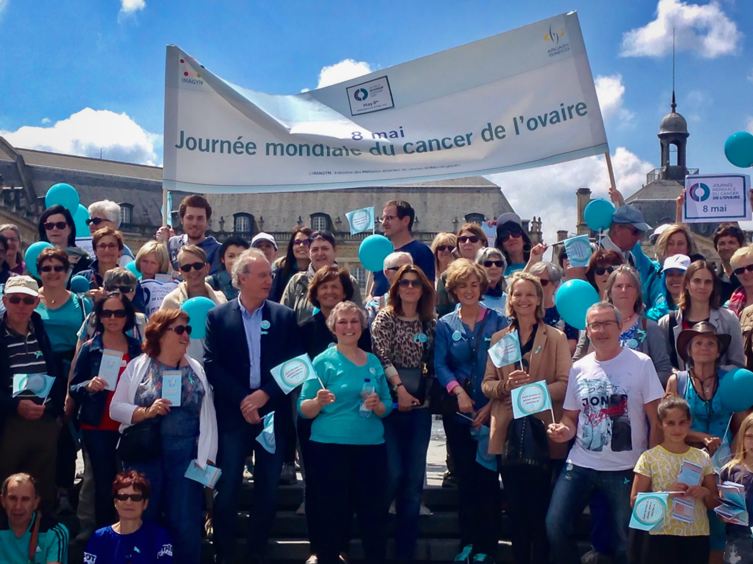 Journée mondiale du cancer de l’ovaire à Bordeaux